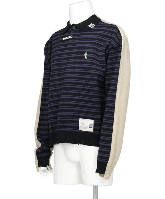 COMBINED KNIT PULLOVER