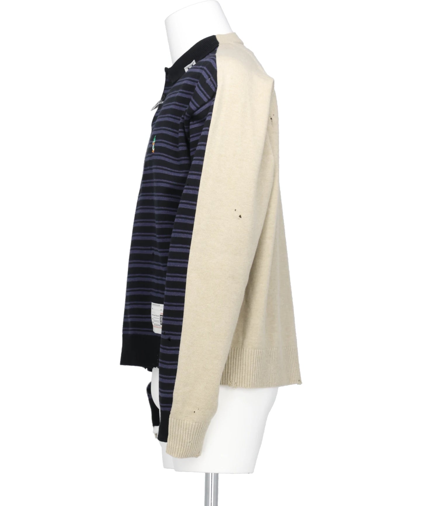 COMBINED KNIT PULLOVER