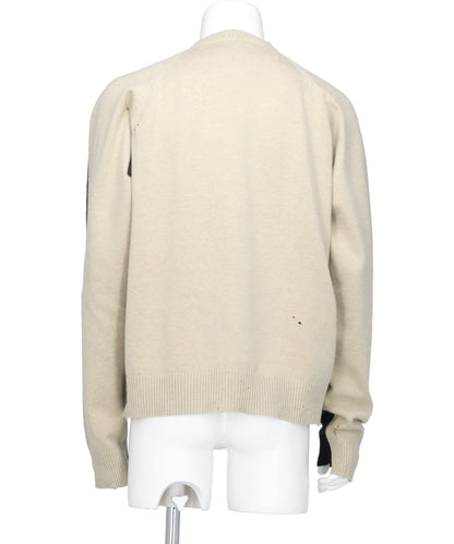 COMBINED KNIT PULLOVER