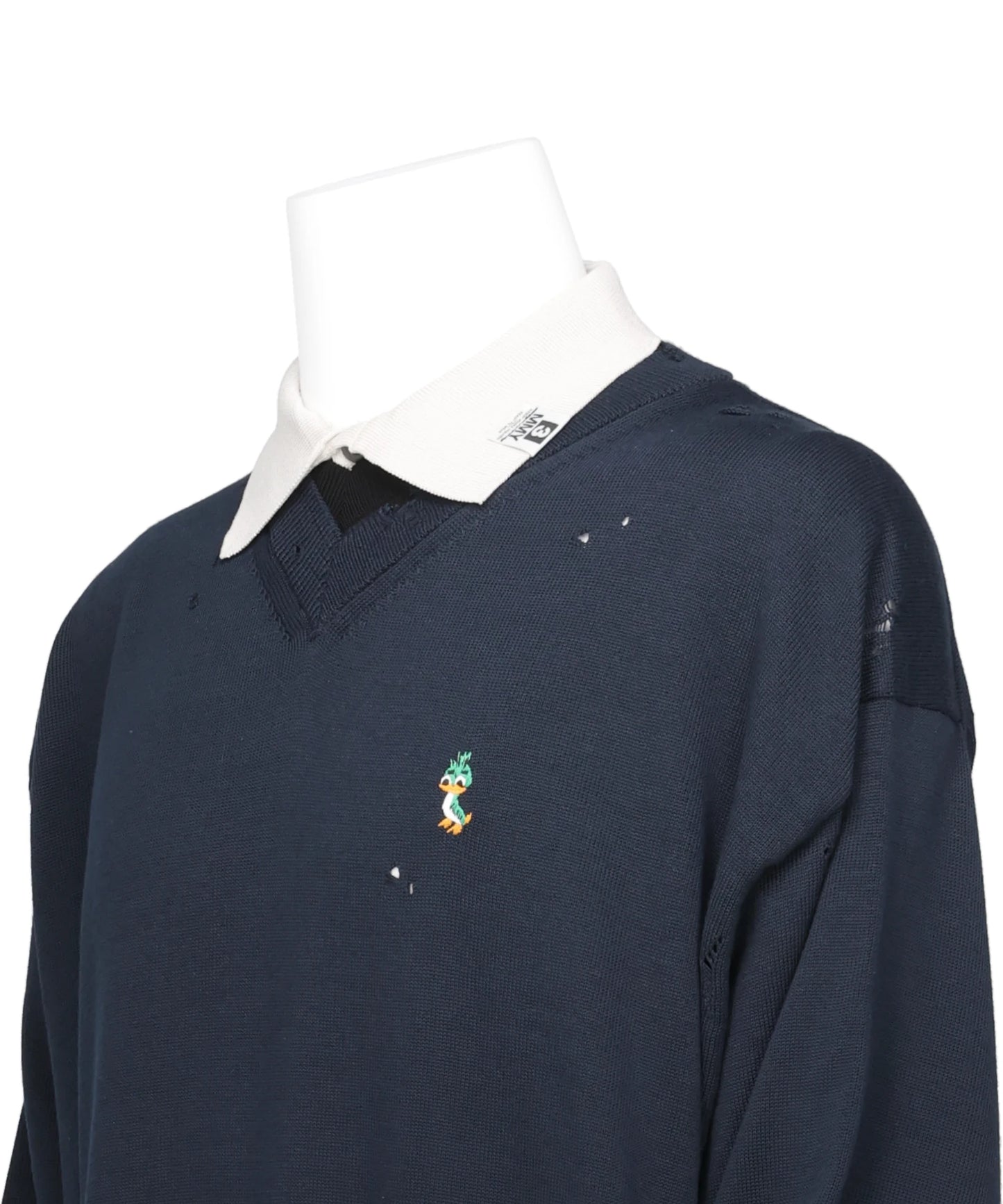 TRIPLE LAYERED KNIT PULLOVER