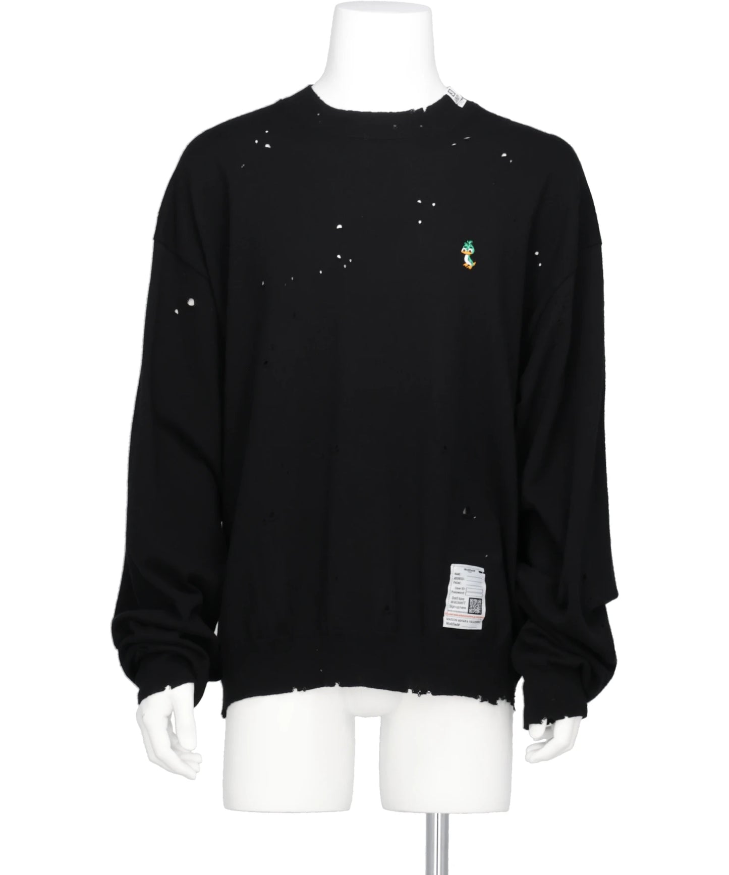 Maison MIHARA YASUHIRO(メゾンミハラヤスヒロ) 2026SS DISTRESSED KNIT PULLOVER J16SW712