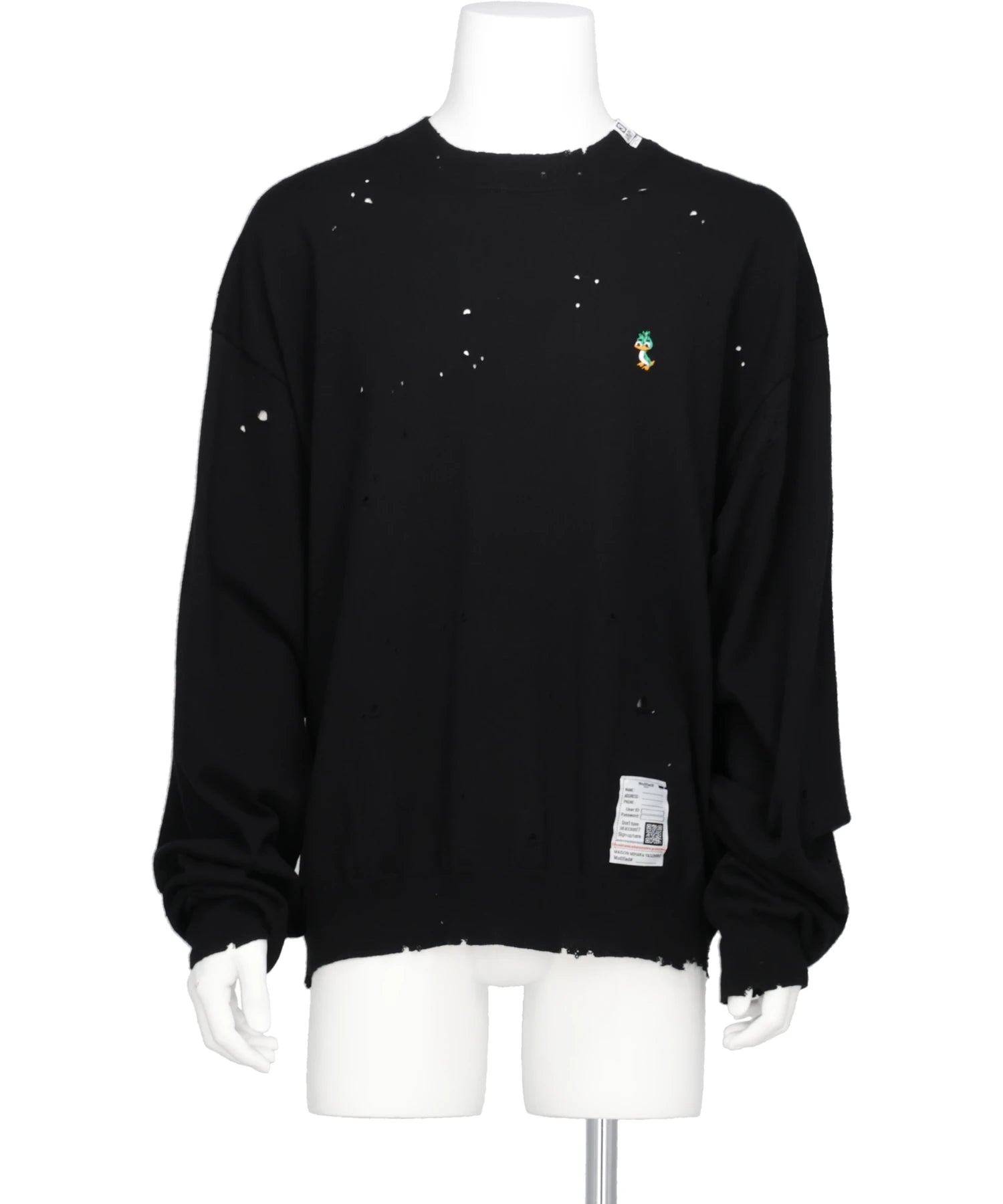 Maison MIHARA YASUHIRO(メゾンミハラヤスヒロ) 2026SS DISTRESSED KNIT PULLOVER J16SW712