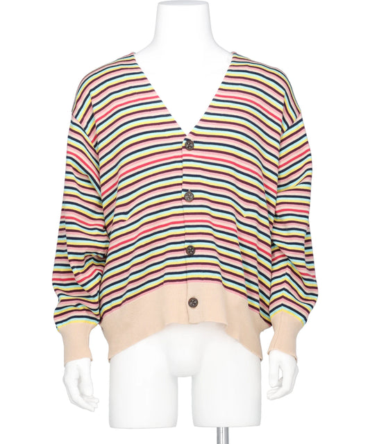 amok(アモク) 2026SS BACK-TO-FRONT BORDER KNIT 261034