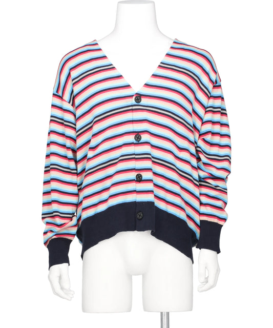 amok(アモク) 2026SS BACK-TO-FRONT BORDER KNIT 261034