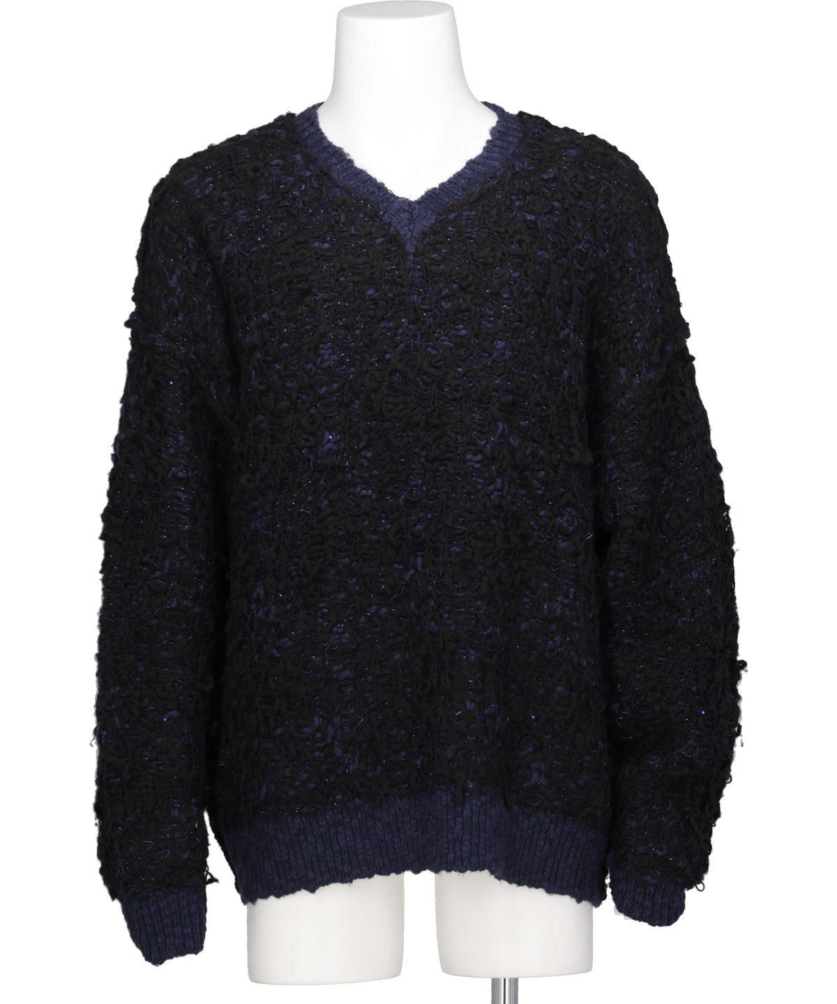 DAIRIKU(ダイリク) 2026AW "ODD HOTEL'S CARPET" V-NECKPULLOVER KNIT DA-26AW-K7