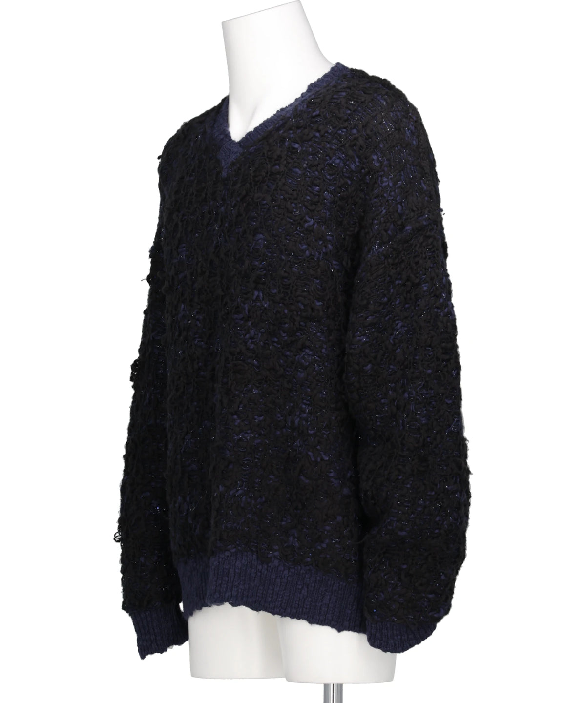 "ODD HOTEL'S CARPET" V-NECKPULLOVER KNIT