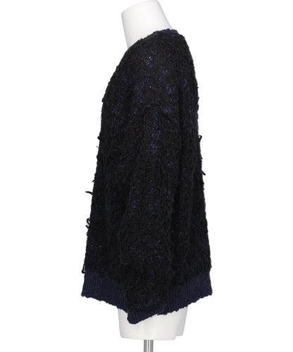 "ODD HOTEL'S CARPET" V-NECKPULLOVER KNIT