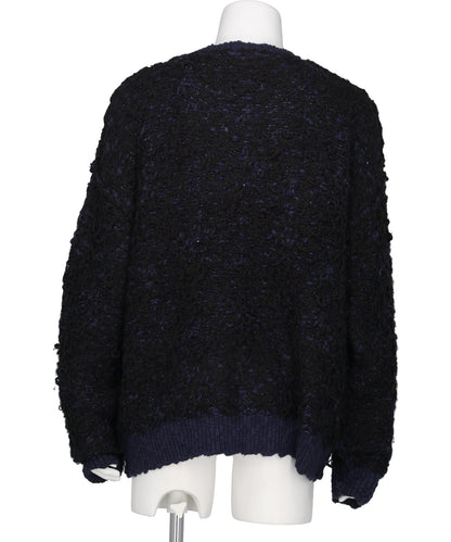 "ODD HOTEL'S CARPET" V-NECKPULLOVER KNIT