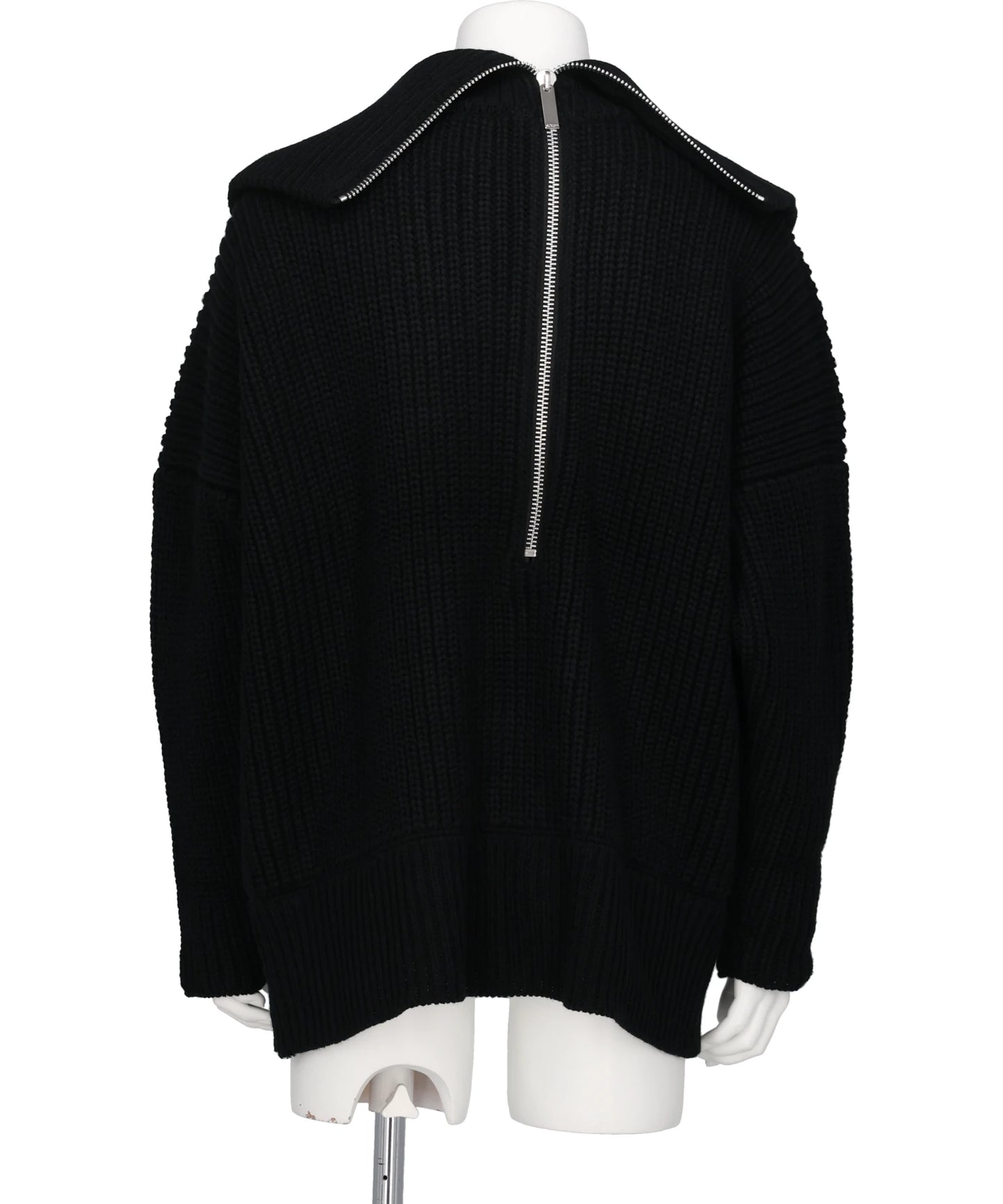OVER ZIP KNIT