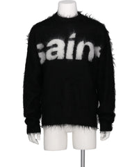 SAINT Mxxxxxx（セント マイケル)MOHAIR CREW KNIT/SAINT