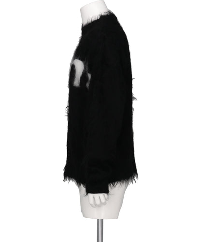 MOHAIR CREW NECK KNIT/SAINT