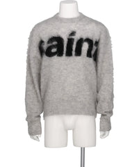 SAINT Mxxxxxx（セント マイケル)MOHAIR CREW KNIT/SAINT