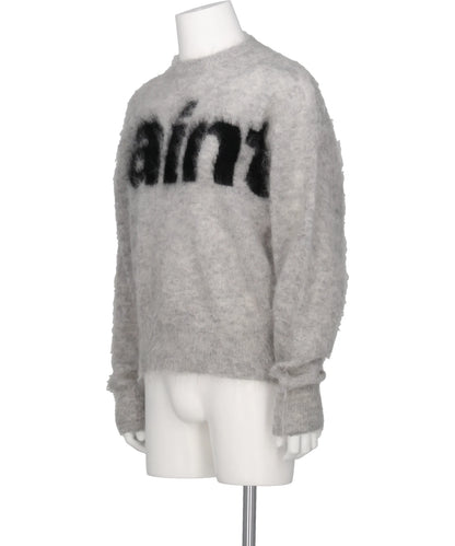 MOHAIR CREW KNIT/SAINT