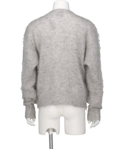 MOHAIR CREW KNIT/SAINT