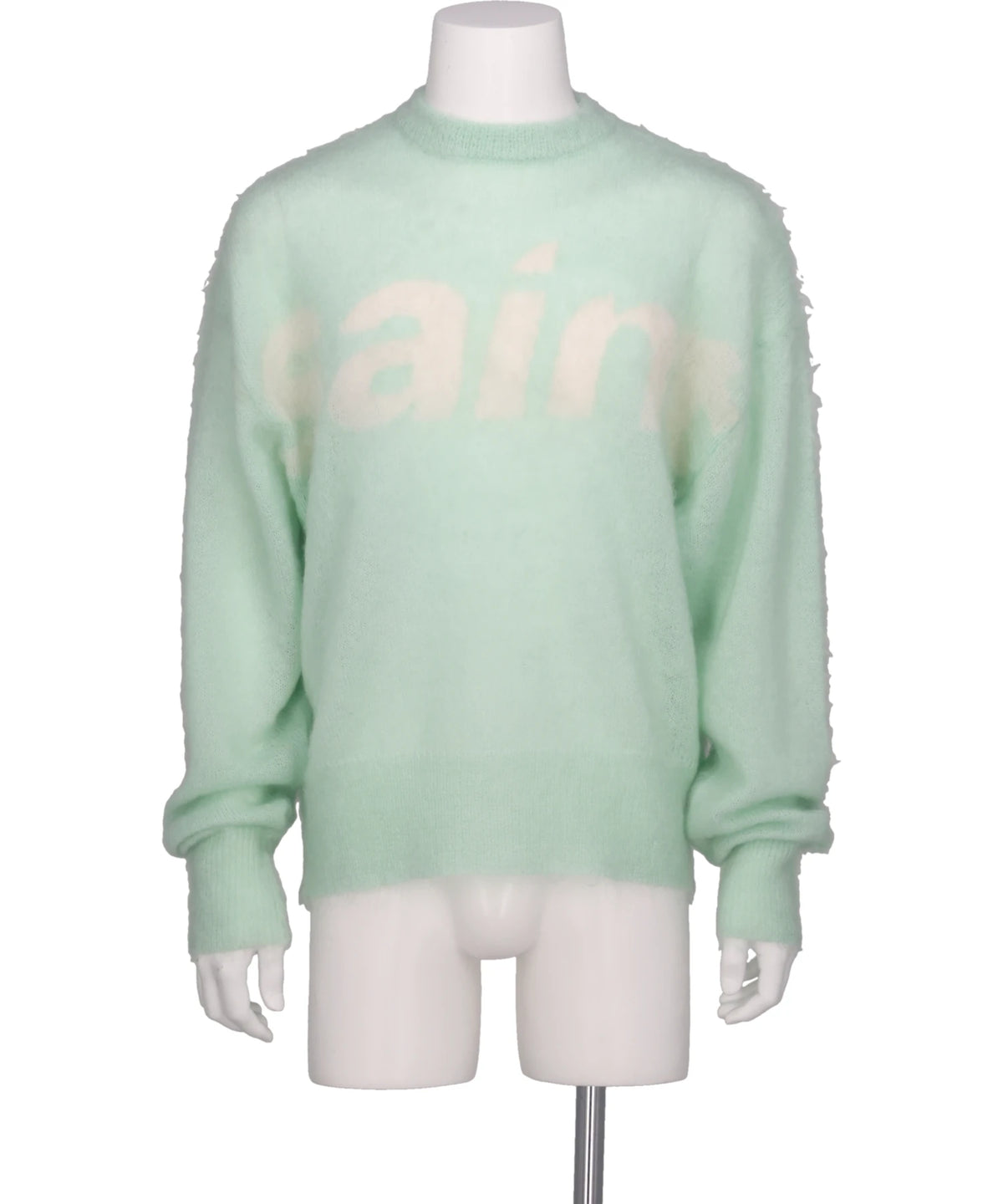 SAINT Mxxxxxx（セント マイケル)MOHAIR CREW KNIT/SAINT