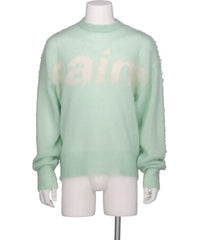 SAINT Mxxxxxx（セント マイケル)MOHAIR CREW KNIT/SAINT