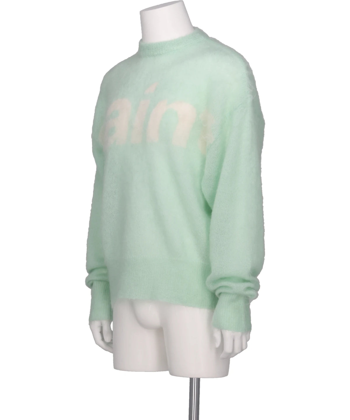 MOHAIR CREW NECK KNIT/SAINT