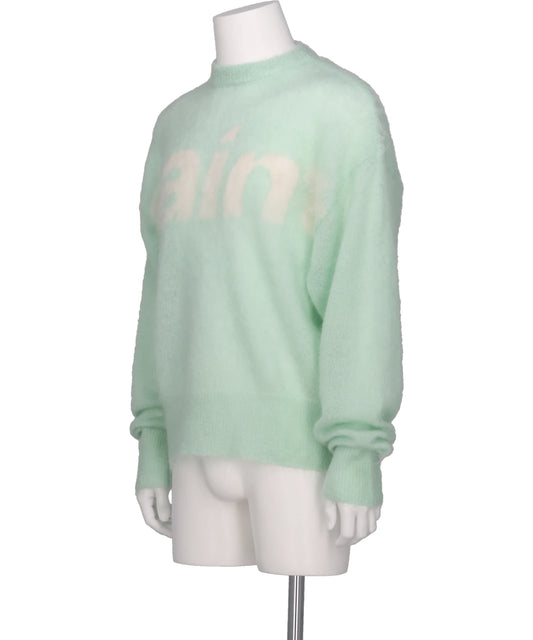 MOHAIR CREW KNIT/SAINT