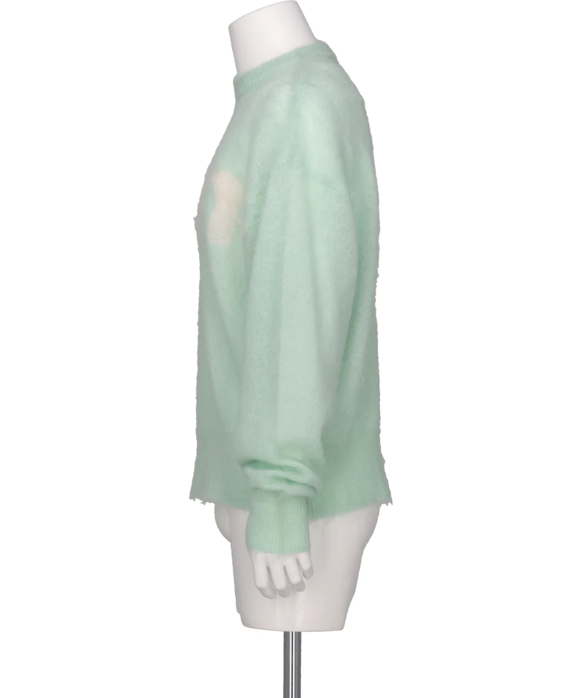 MOHAIR CREW NECK KNIT/SAINT