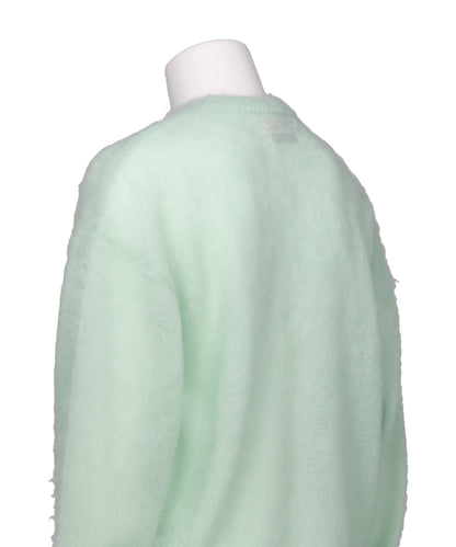MOHAIR CREW NECK KNIT/SAINT