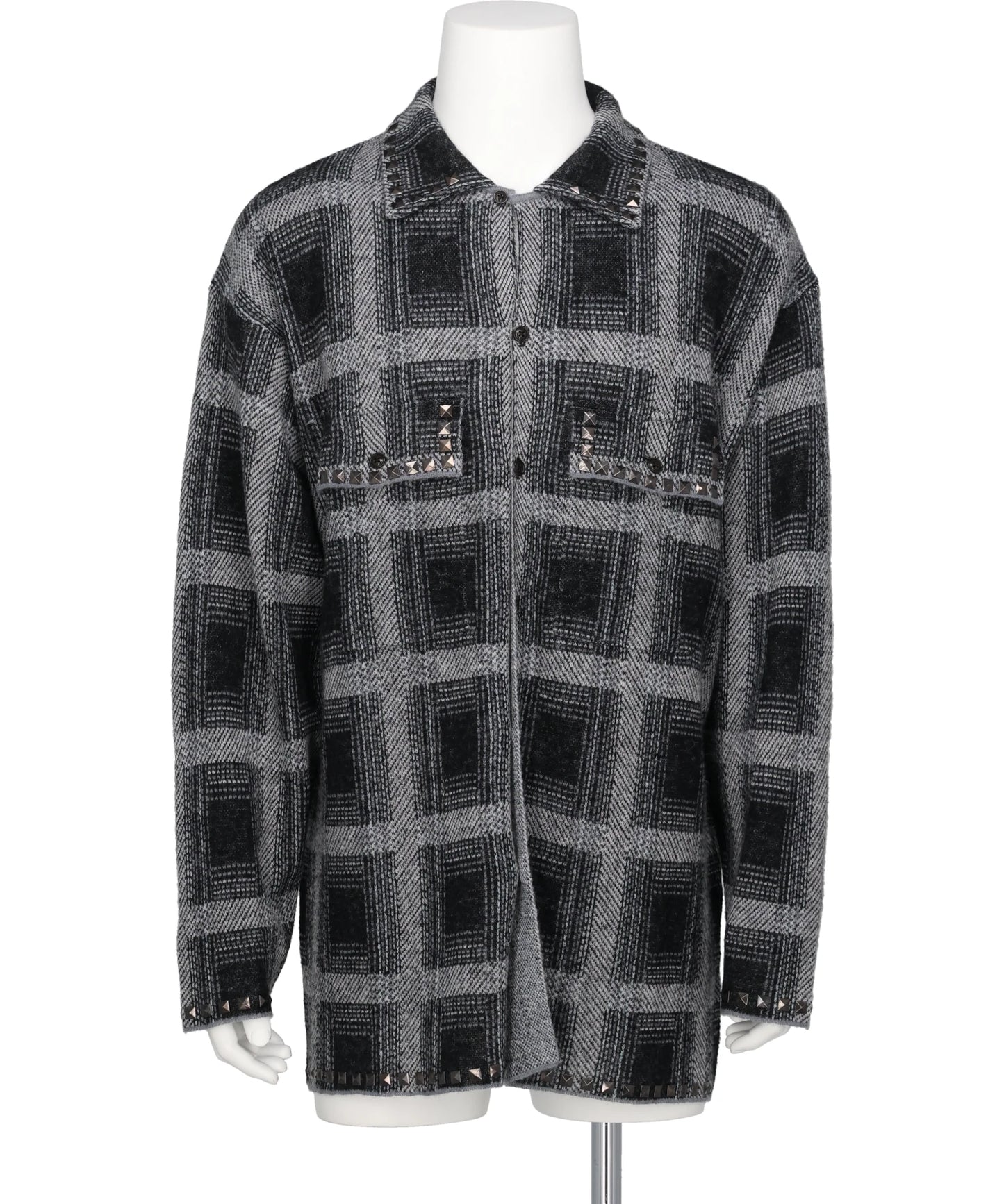 amok(アモク)KNIT CHECK SHIRT