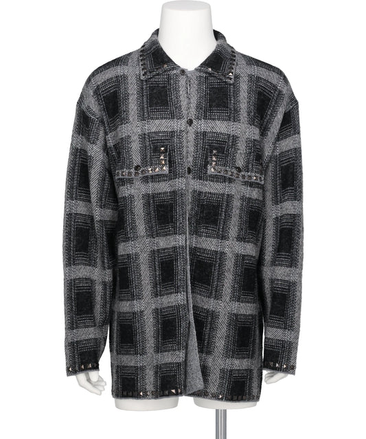 amok(アモク)KNIT CHECK SHIRT