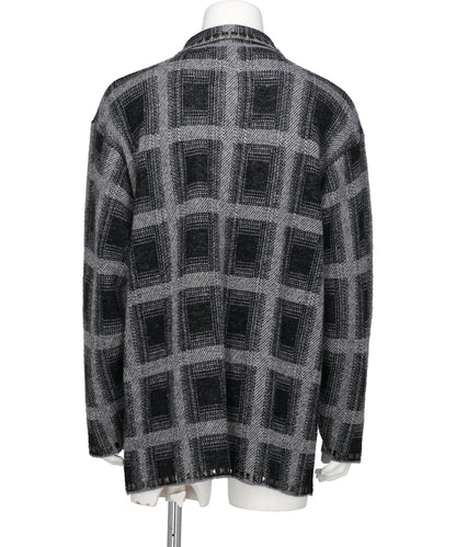 KNIT CHECK SHIRT