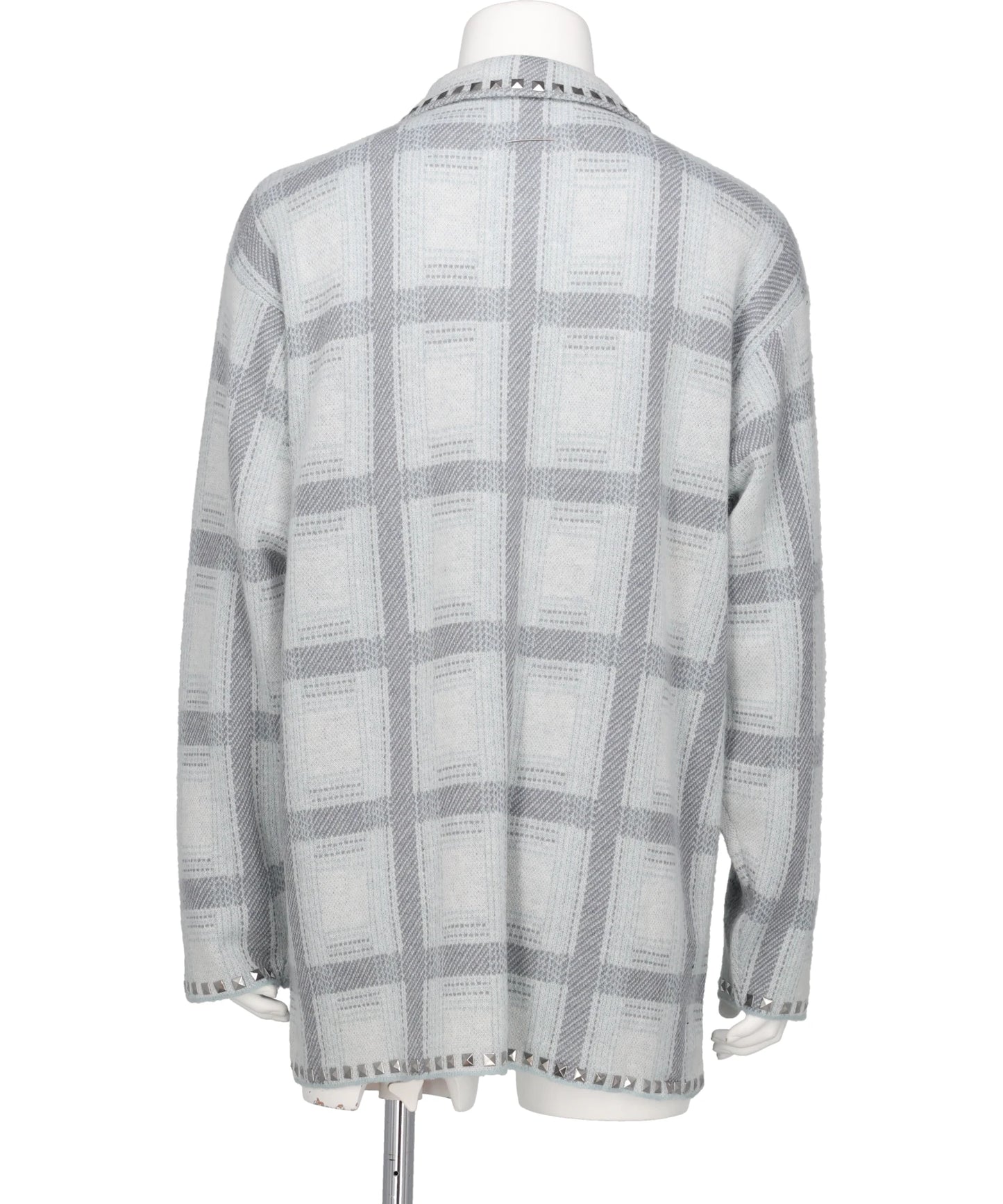 KNIT CHECK SHIRT