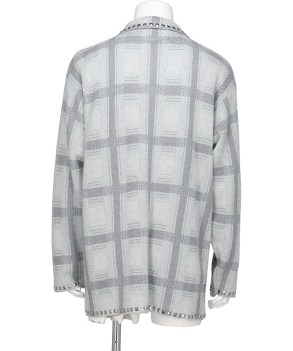 KNIT CHECK SHIRT
