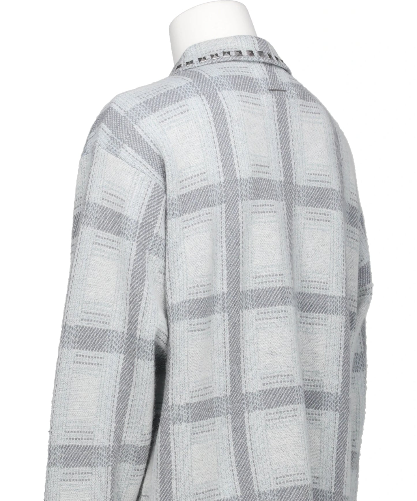 KNIT CHECK SHIRT