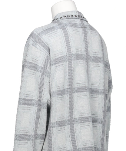 KNIT CHECK SHIRT