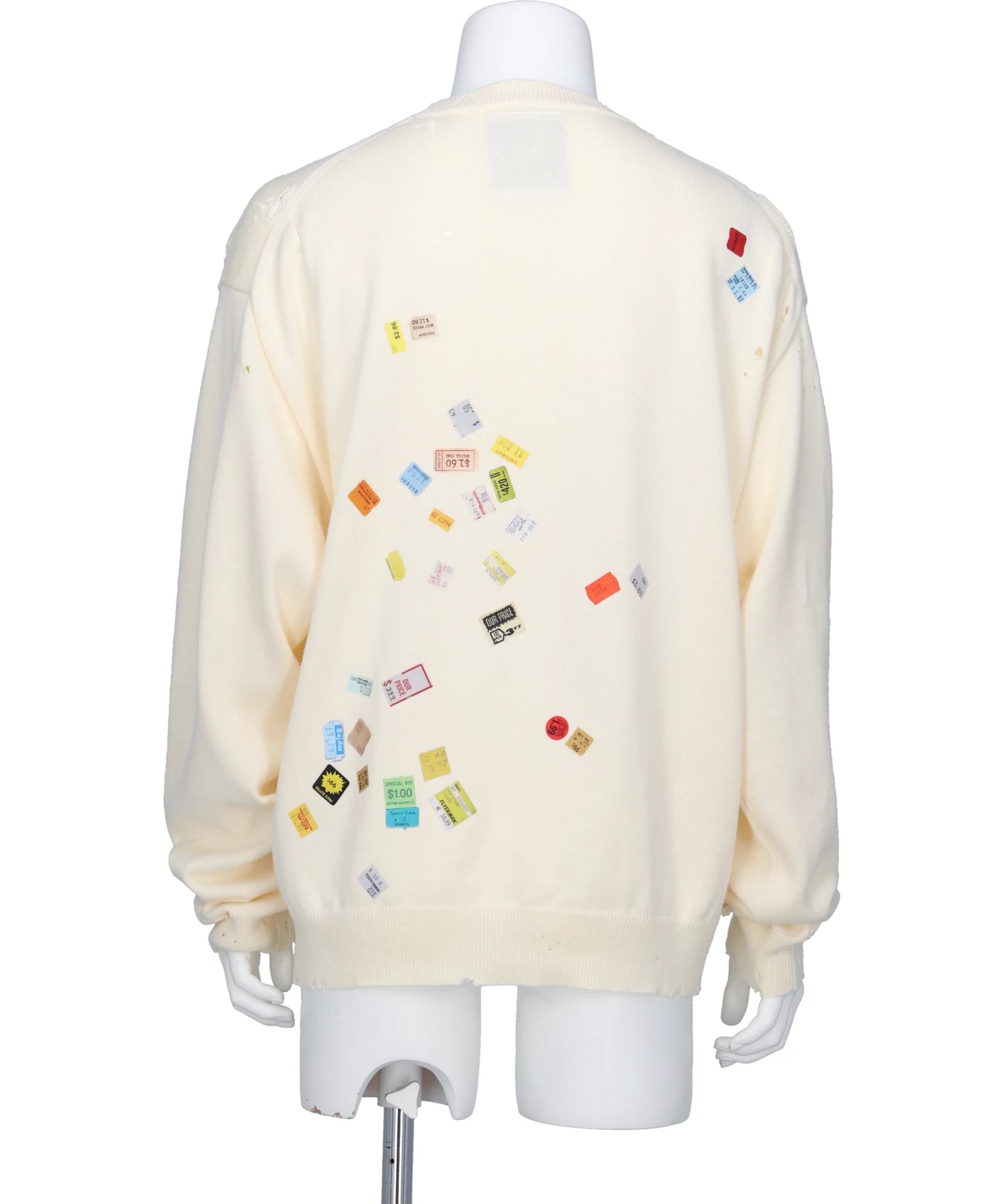 PRICE STICKER KNIT PULLOVER