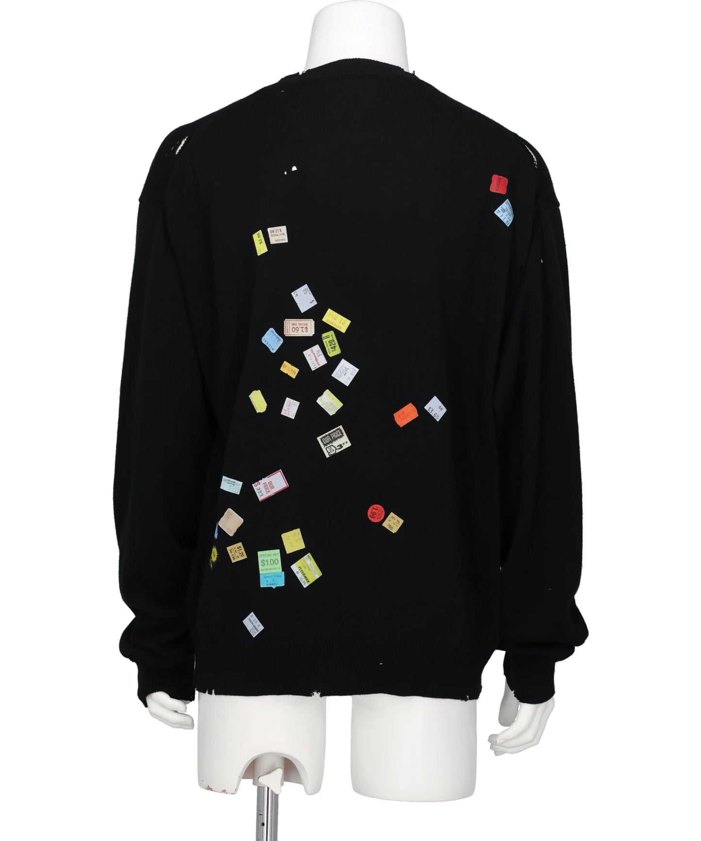 PRICE STICKER KNIT PULLOVER