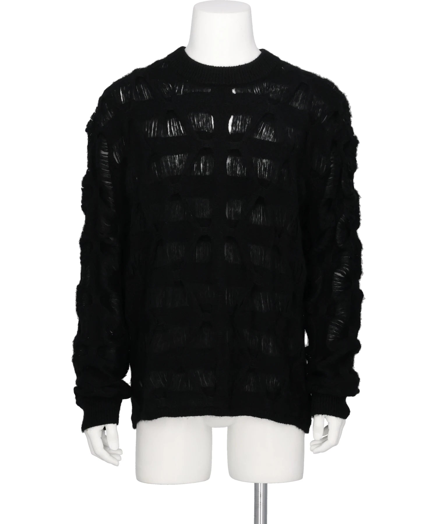 TAAKK(ターク) 2026AW MOHAIR TEXTURED KNIT SWEATER