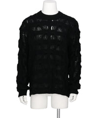 TAAKK(ターク) 2026AW MOHAIR TEXTURED KNIT SWEATER