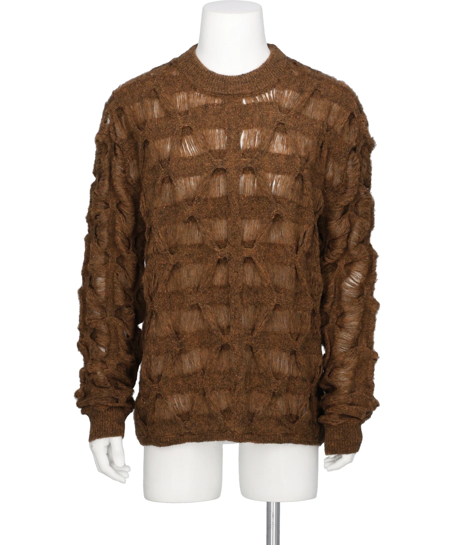TAAKK(ターク) 2026AW MOHAIR TEXTURED KNIT SWEATER TA26AW-KN044
