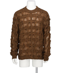 TAAKK(ターク) 2026AW MOHAIR TEXTURED KNIT SWEATER TA26AW-KN044