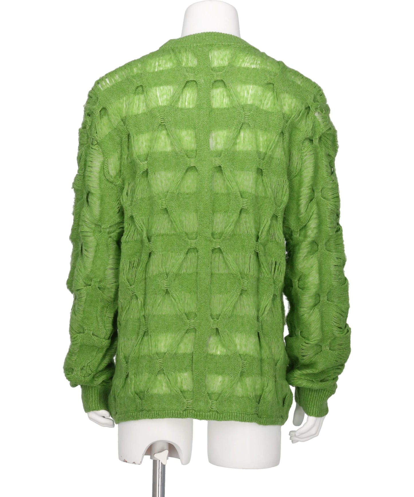 MOHAIR TEXTURED KNIT SWEATER