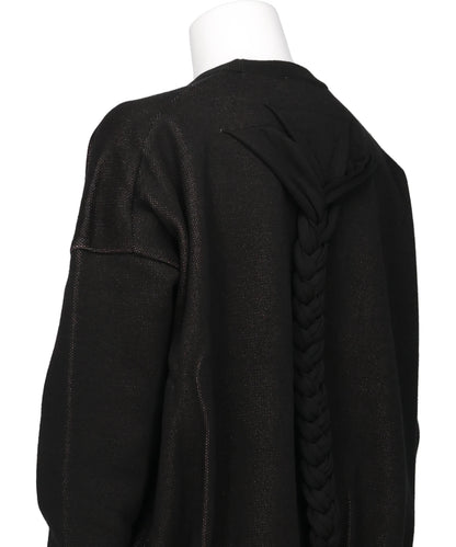 MEDICAL BRAID PULLOVER KNIT