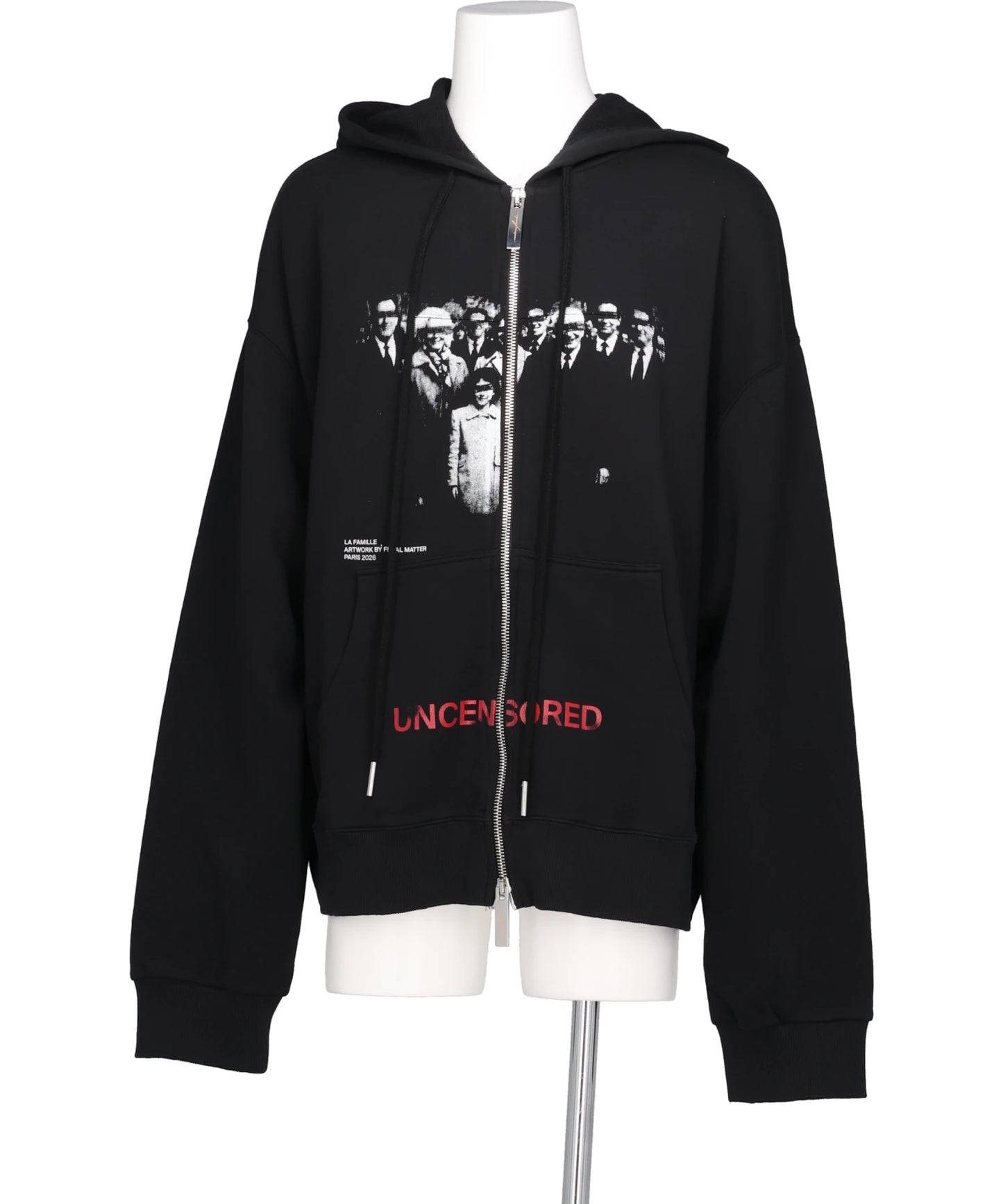 MATIÈRE FÉCALES（マティエール・フェカール） 2026AW UNISEX FAMILY HOODIE KNIT MAT03T032