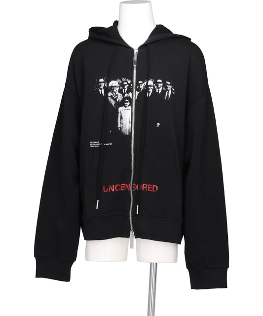 MATIÈRE FÉCALES（マティエール・フェカール） 2026AW UNISEX FAMILY HOODIE KNIT MAT03T032