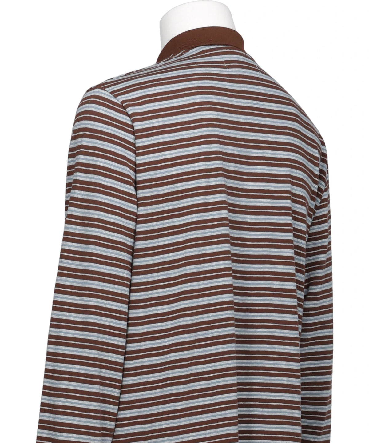 "CHARLES" STUDS BORDER POLO KNIT
