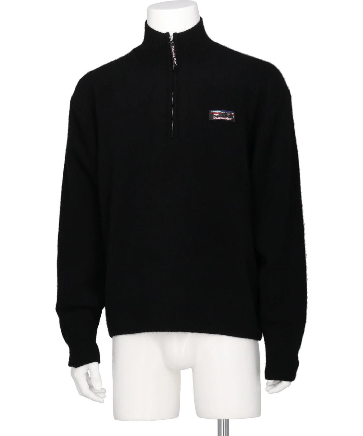DAIRIKU（ダイリク）CASHMERE MOUNTAIN HALF ZIP KNIT