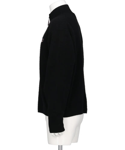 CASHMERE MOUNTAIN HALF ZIP KNIT