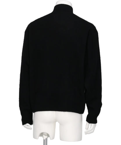 CASHMERE MOUNTAIN HALF ZIP KNIT