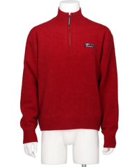 CASHMERE MOUNTAIN HALF ZIP KNIT