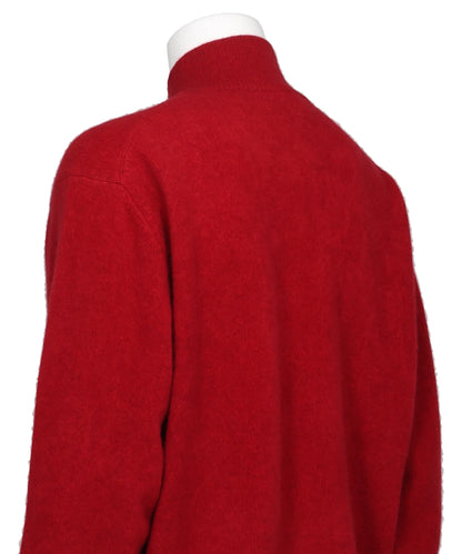 CASHMERE MOUNTAIN HALF ZIP KNIT