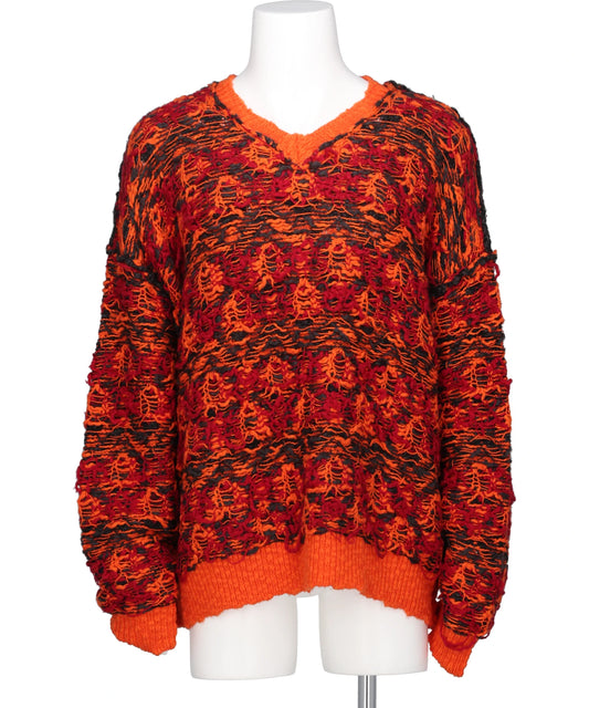 DAIRIKU(ダイリク) 2026AW "ODD HOTEL'S CARPET" V-NECK PULLOVER KNIT DA-26AW-K6
