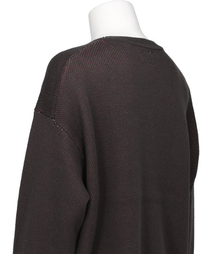"BAKENEKO"JACQUARD KNIT