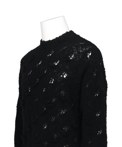 “FUZZ BALL” PILING KNIT